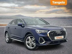 Blue Used 2022 Audi Q3 Sportback S-Line SUV | £28,700 (Good price)