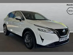 White Used 2022 Nissan Qashqai Acenta Premium SUV | £17,691 (Good price)