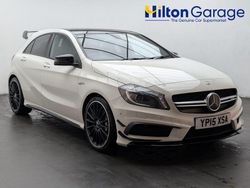 White Used 2015 Mercedes A45 AMG AMG Hatchback | £18,150 (Good price)