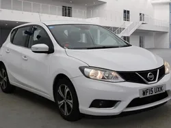 White Used 2015 Nissan Pulsar Acenta Hatchback | £8,936