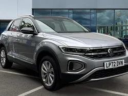 Pyrite silver metallic black Used 2022 VW T-Roc Style SUV | £23,175 (Fair price)