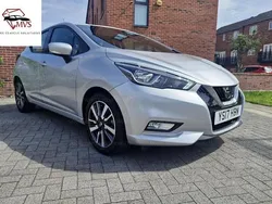 Silver Used 2017 Nissan Micra Acenta Hatchback | £6,995 (Fair price)