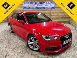 Red Used 2015 Audi A3 S-Line Hatchback | £13,995 (A bit pricey)