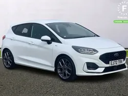 White Used 2021 Ford Fiesta ST-Line Hatchback | £13,399 (Fair price)