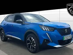 Blue Used 2022 Peugeot e-2008 GTi SUV | £14,637 (Fair price)