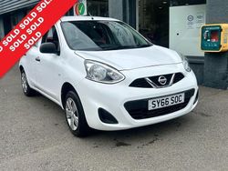 White Used 2016 Nissan Micra Visia Hatchback | £5,995 (Fair price)