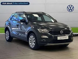 Grey Used 2021 VW T-Roc SE SUV | £17,110 (Good price)
