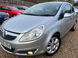 Silver Used 2009 Vauxhall Corsa Design Edition Hatchback | £1,999 (Fair price)