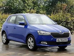 Energy blue Used 2020 Skoda Fabia SE Hatchback | £8,995 (Fair price)