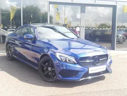 Blue Used 2016 Mercedes C200 AMG Line Premium Coupe | £14,498 (A bit pricey)
