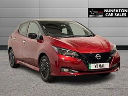 Red Used 2022 Nissan Leaf Tekna Hatchback | £11,200 (Fair price)