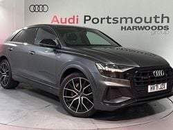 Grey Used 2021 Audi Q8 Black Edition SUV | £43,390 (Fair price)