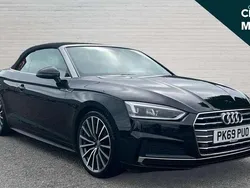 Black Used 2019 Audi A5 Cabriolet S-Line Cabriolet | £19,460 (Fair price)