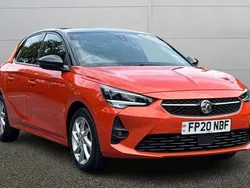 Orange Used 2020 Vauxhall Corsa SRi Hatchback | £9,999 (Fair price)
