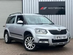Silver Used 2014 Skoda Yeti Elegance SUV | £7,750 (Fair price)