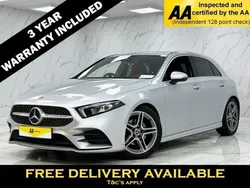 Silver Used 2019 Mercedes A200 AMG line Hatchback | £16,545 (Fair price)