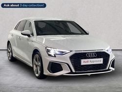 White Used 2023 Audi A3 S-Line Hatchback | £23,370 (Fair price)