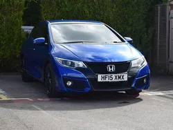 Blue Used 2015 Honda Civic Sport Hatchback | £7,790 (A bit pricey)