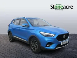 Blue Used 2021 MG ZS Exclusive Sedan | £11,500 (Fair price)