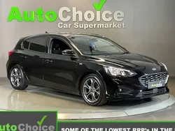 Black Used 2019 Ford Focus ST-Line Hatchback | £10,985 (Fair price)