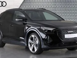 Black Used 2025 Audi Q4 e-tron Black Edition SUV | £39,290 (Good price)