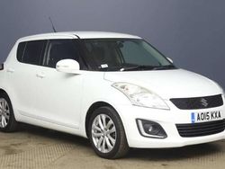 White Used 2015 Suzuki Swift SZ4 Hatchback | £10,650 (A bit pricey)