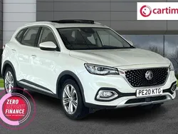 White Used 2020 MG HS Exclusive SUV | £12,463 (Fair price)