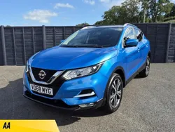 Blue Used 2018 Nissan Qashqai N-Connecta SUV | £11,150 (Fair price)