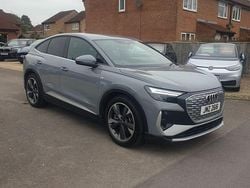 Grey Used 2022 Audi Q4 Sportback e-tron S-Line SUV | £23,995