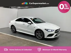 White Used 2021 Mercedes CLA250e AMG Line Premium Sedan | £28,697