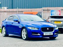Blue Used 2017 Jaguar XE R-Sport Sedan | £10,500 (Good price)