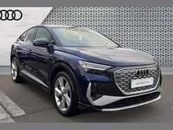 Blue Used 2024 Audi Q4 Sportback e-tron S-Line SUV | £32,470 (A bit pricey)