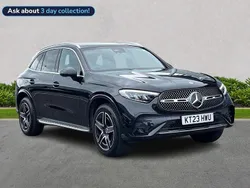 Black Used 2023 Mercedes GLC300e AMG line Estate | £38,649 (Expensive)