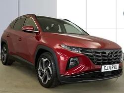 Red Used 2021 Hyundai Tucson Premium SUV | £22,515 (Fair price)