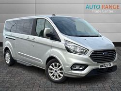 Silver Used 2022 Ford Tourneo Custom Titanium Van | £24,991 (Good price)