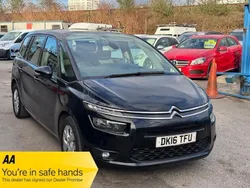 Black Used 2016 Citroën Grand C4 Picasso VTR Sport MPV | £3,289