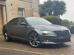 Grey Used 2017 Skoda Superb SportLine Hatchback | £9,586 (Fair price)