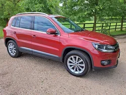 Red Used 2013 VW Tiguan SE SUV | £7,695 (Fair price)