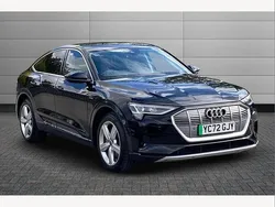 Black Used 2022 Audi e-tron Sportback Advanced SUV | £25,095 (Fair price)