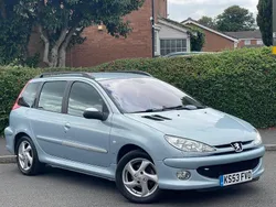 Silver Used 2004 Peugeot 206 Estate | £1,975 (Super price)