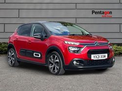 Red Used 2021 Citroën C3 PureTech Hatchback | £7,345 (Fair price)