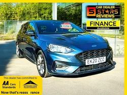 Blue Used 2020 Ford Focus ST-Line Hatchback | £11,995 (Fair price)