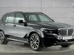 Black Used 2022 BMW X5 M Sport SUV | £42,950 (Super price)