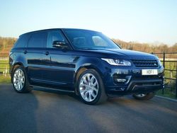 Blue Used 2017 Land Rover Range Rover Sport Autobiography Dynamic SUV | £24,950 (Good price)