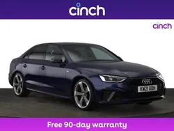 Blue Used 2021 Audi A4 Black Edition Sedan | £23,249 (A bit pricey)