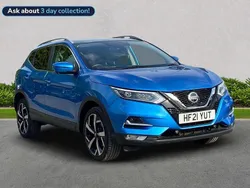Blue Used 2021 Nissan Qashqai N-Motion SUV | £15,709 (Fair price)
