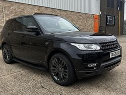 Black Used 2013 Land Rover Range Rover Sport HSE SUV | £12,500 (Good price)