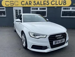 White Used 2014 Audi A6 S-Line Sedan | £6,295 (Good price)