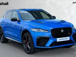 Ultra blue Used 2024 Jaguar F-Pace SVR SUV | £69,987