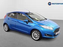 Blue Used 2015 Ford Fiesta Titanium X Hatchback | £9,199 (Expensive)